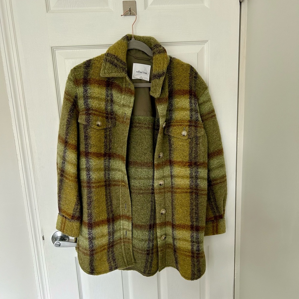 Aritzia Wilfred Free The Ganna Shirt Jacket